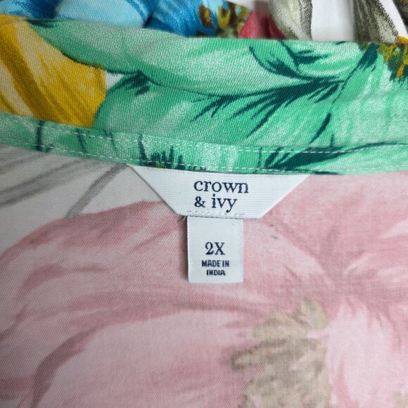 Crown & Ivy Dress Womens 2X - Picture 7 of 7